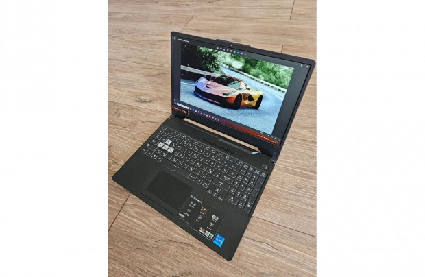 Garancilis Asus Tuf F15 gamer notebook i7-11800H, 24GB RAM,4Gbgeforce