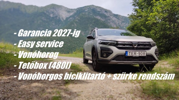 Garanciális Daci Jogger Extreme +vonóhorog + easy service