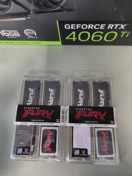 Garancilis Kingston Fury 4x8GB DDR4 3200Mhz CL16 RAM