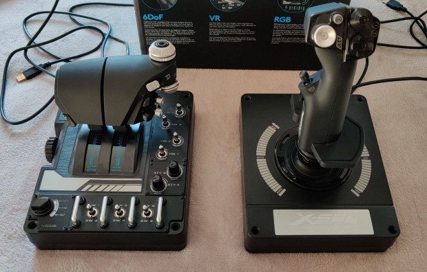 Garancilis Logitech X56 HOTAS (joystick + gzkar)