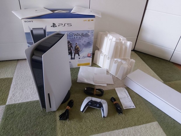 Garanciális Ps5 Playstation 5 CFI-1216A Dobozában Tartozékaival
