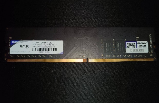 Garancilis- 8GB 2666MHz DDR4 RAM Gloway Warrior Series