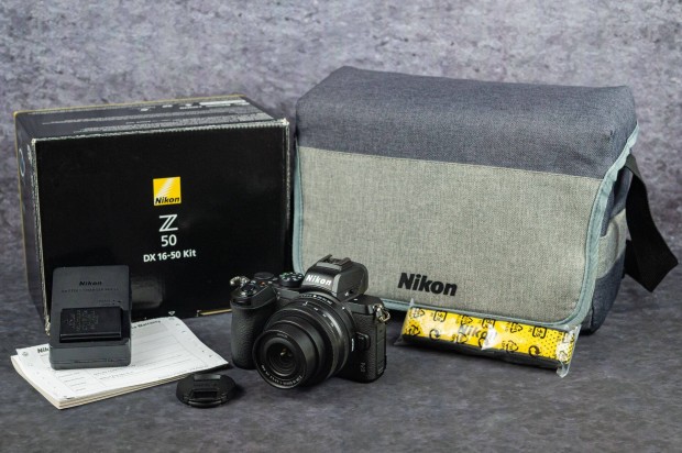 Garancilis! Nikon Z50 + 16-50mm VR objektv - 1.xxx EXPO!