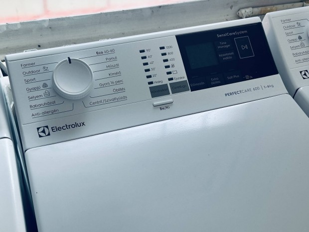 Garanciális electrolux perfectcare 1200A+++ felültöltős mosógép