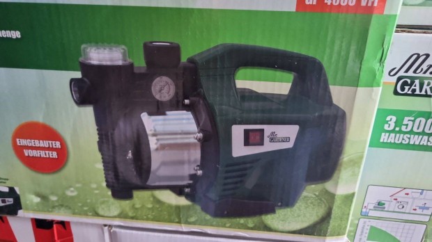 Garanciális nagy teljesítményű kerti szivattyú 1100W-os motorral