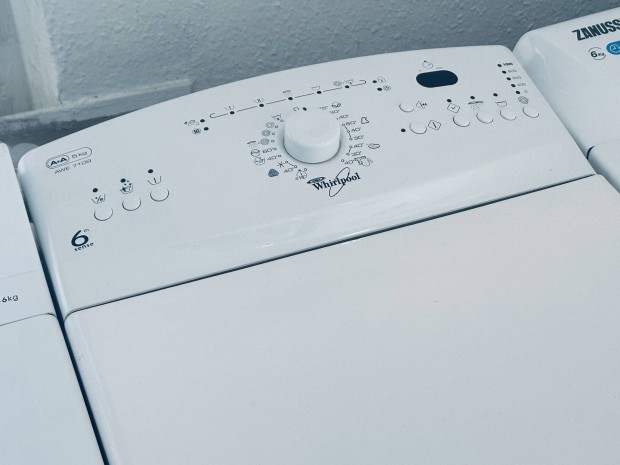 Garanciális whirlpool axa 1200A+++ felültöltős mosógép