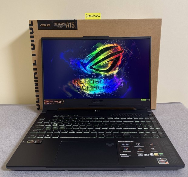 Garancis Asus gamer laptop/144Hz/Ryzen 7 7735HS/Rtx 4050/16GB DDR5