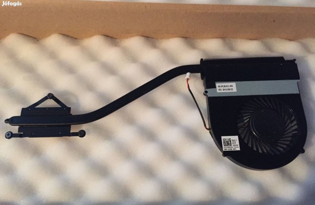 Garanciás, Dell Inspiron 7537 Heatsink FAN Ventilátor Hnj5W 0Hnj5W Gyá
