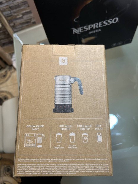 Garancis, Nespresso Inissia kvfz, +tejhabost