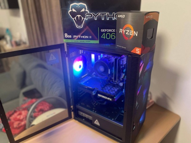 Garancis! Ryzen 5 5500 Rtx 4060 16GB RAM Gamer PC