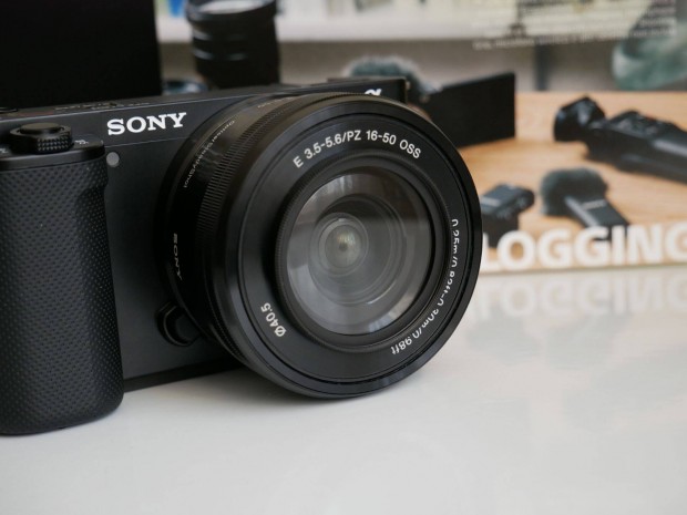 Garanciás! Sony ZV-E10 24MP fényképezőgép 4K videókamera