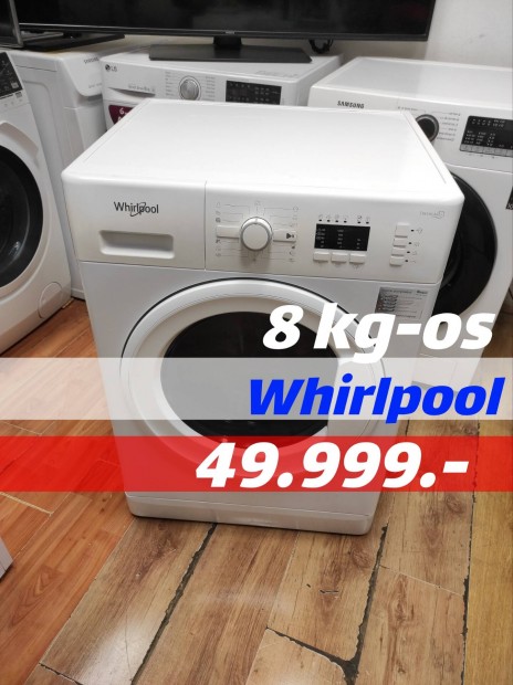 Garancival 8 kg-os Whirlpool Mosgp