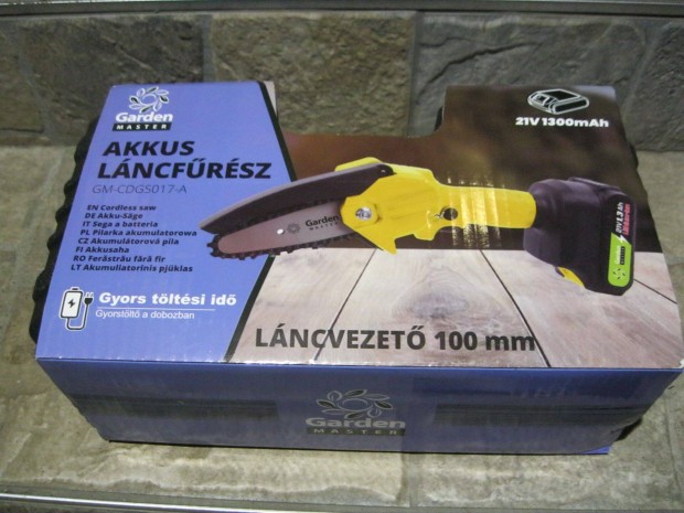 Garden Master akkumultoros lncfrsz gvg akkuval s gyorstltvel