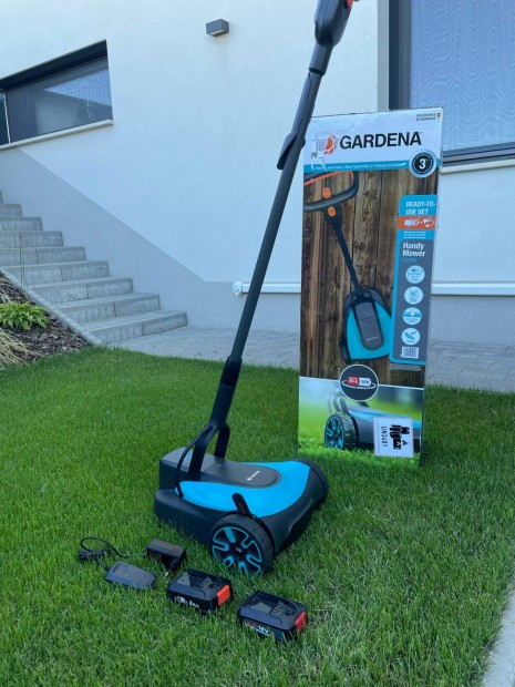 Gardena handymower SET 22/18v + 2db akksi!!!