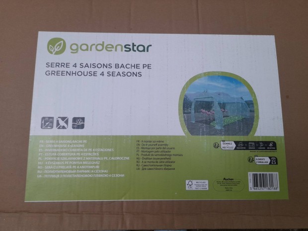 Gardenstar 500x300x200 cm - 4 vszakos meleghz, fliastor