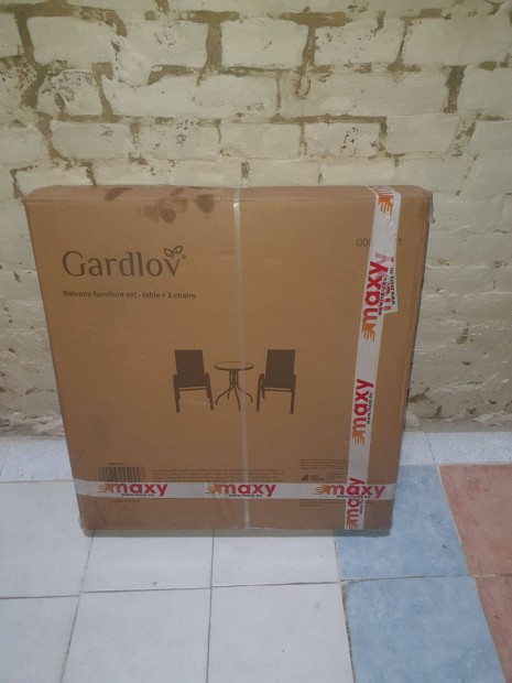 Gardlov Balkon btor garnitra - asztal + 2 szk
