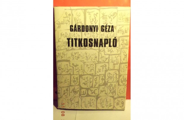 Grdonyi Gza: Titkosnapl