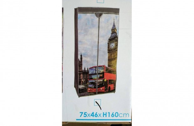 Gardrb Szekrny j 160X75X45CM London Mints