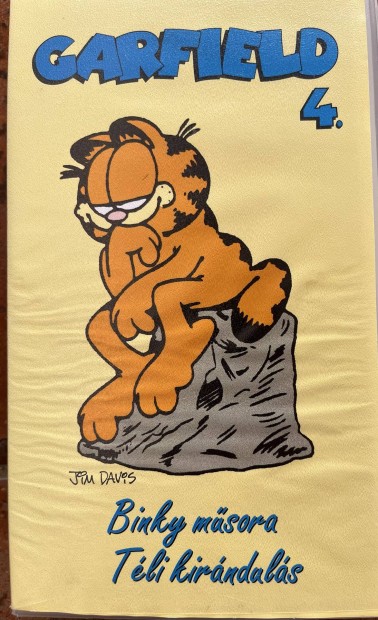 Garfield 4 vhs elad.