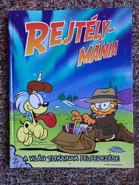 Garfield Rejtly-mnia matrica gyjt album (matrica nlkl) j