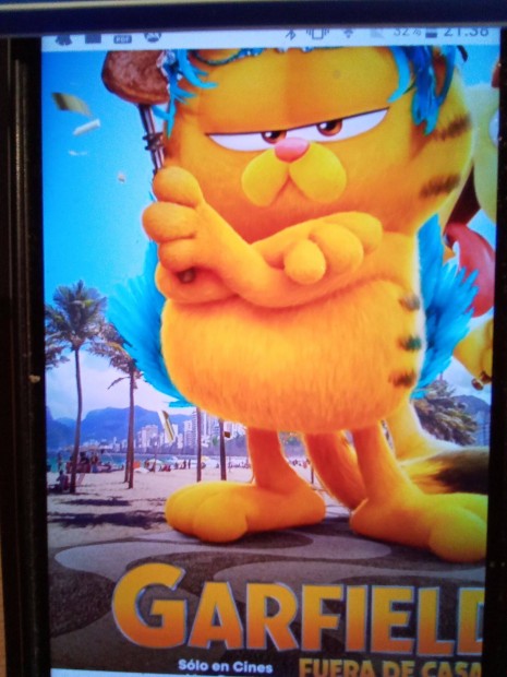 Garfield budapesti eladsra mozijegy elad
