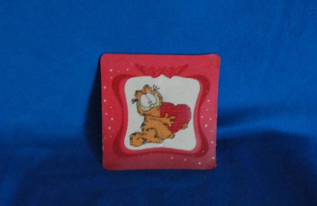 Garfield kp keresztszemes hmzs 12,5*12,5 cm