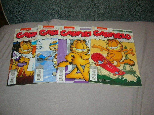 Garfield képregény 2024-25 kiadás 4 db