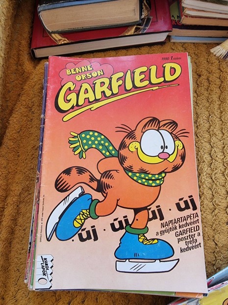 Garfield kpregnyek 1990