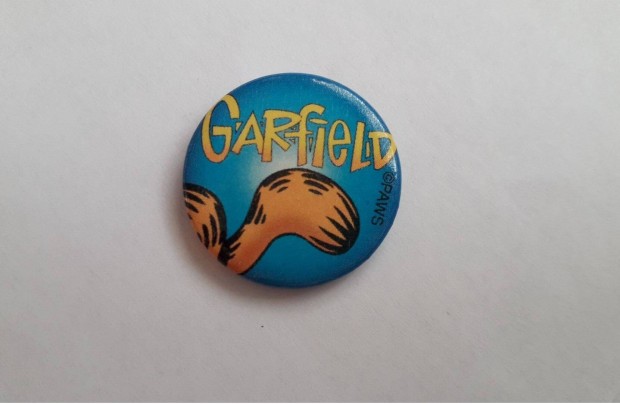 Garfield kerek kitz 2,5 cm j hibtlan