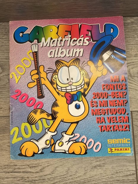 Garfield matrics album (1998 Panini)