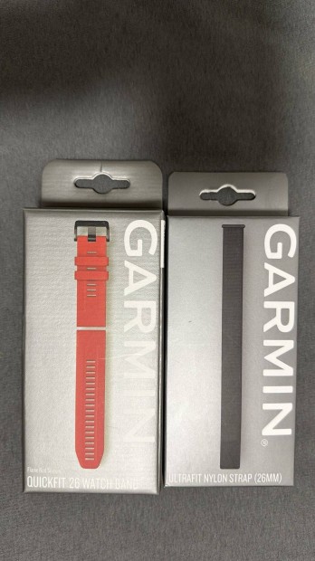 Garmi 26mm-es szjak (Flame Red, Ultrafit Black Nylon)