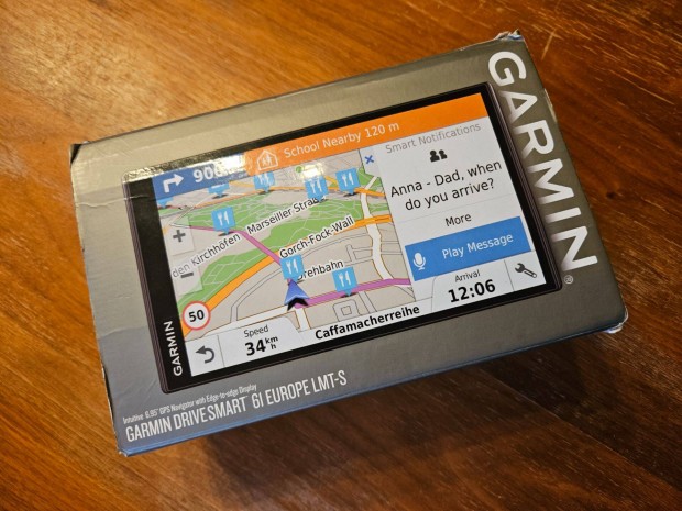 Garmin Drivesmart 61 LMT 6" navigci gps pna, 2025/26 full EU, doboz
