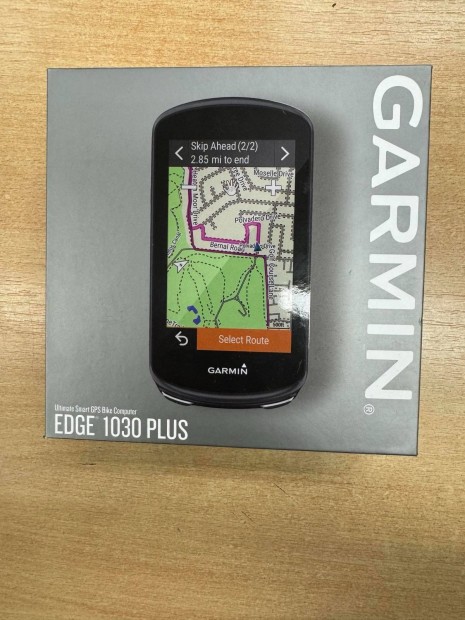 Garmin Edge 1030 plus GPS kerekparos komputer Teljesen Uj Fekete