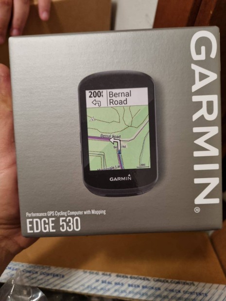 Garmin Edge 530 GPS kerekparos komputer Teljesen Uj Fekete szinben