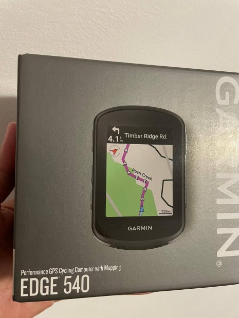 Garmin Edge 540 GPS kerekparos komputer Teljesen Uj Fekete szinben