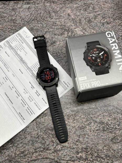 Garmin Epix gen2 Pro 51mm sapphire magyar garis elad 