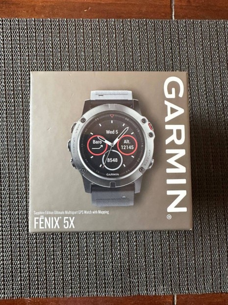 Garmin Fenix 5X HRM swim szpnttal