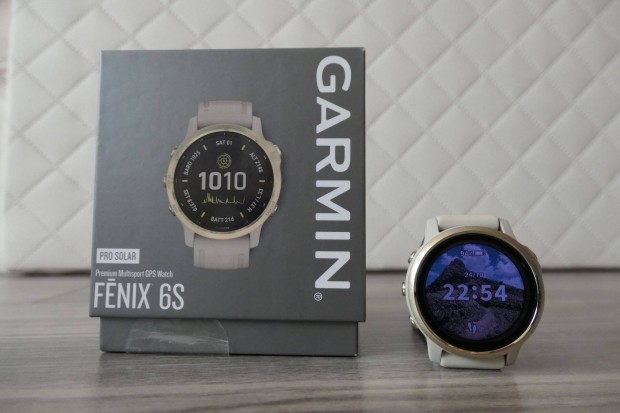 Garmin Fenix 6S Pro Solar GPS fitness sport okosra