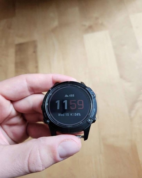 Garmin Fenix 6 Pro Solar titnium sznszrke