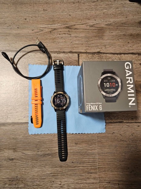 Garmin Fenix 6 Silver okosra