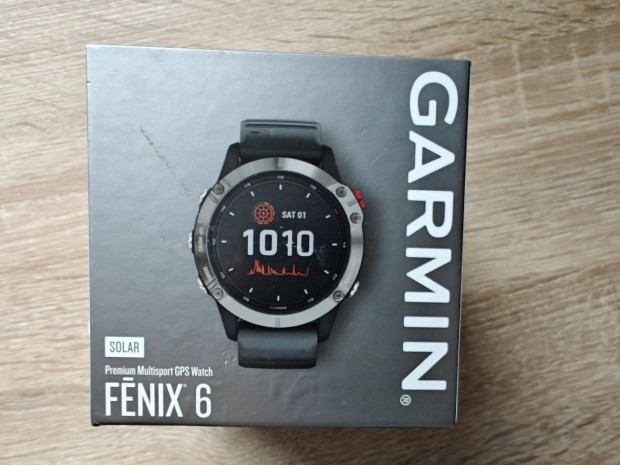 Garmin Fenix 6 solar ra