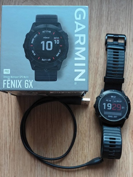 Garmin Fenix 6x Pro multipsortra 