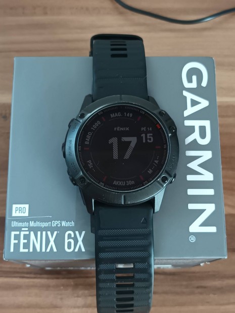 Garmin Fenix 6x Pro multipsortra 