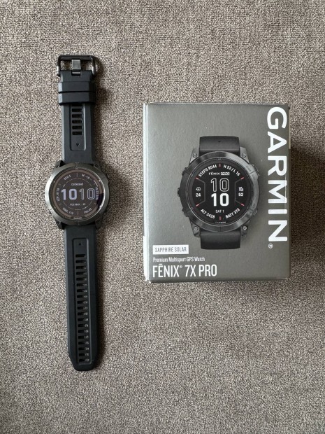 Garmin Fenix 7X Pro Sapphire Solar ra Garancilis