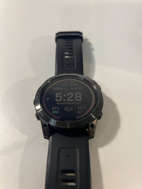 Garmin Fenix 7X Solar okosra