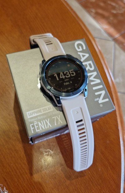 Garmin Fenix 7x sapphire solar okosra svnykk