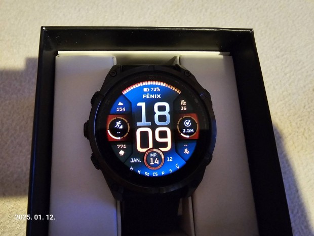 Garmin Fenix 8 47mm tpusvlts miatt keresi j gazdjt.