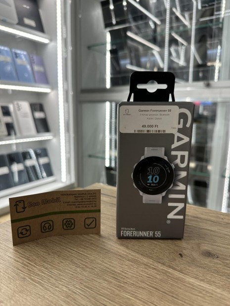 Garmin Forerunner 55 Bluetooth, 12 h garancia