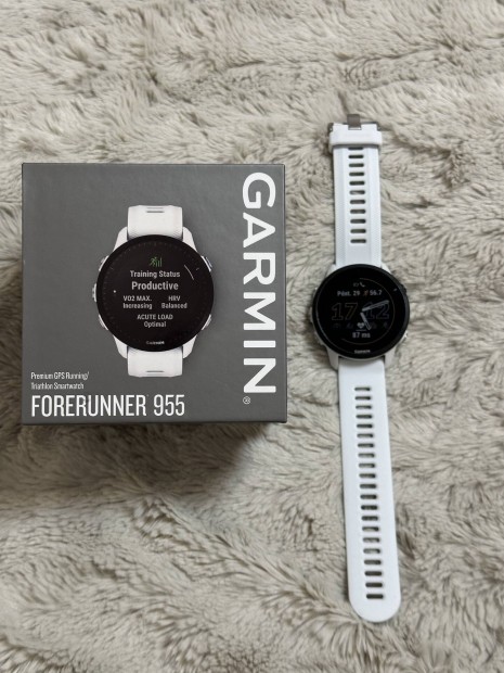 Garmin Forerunner 955 fehrk szn 2024.08. havi