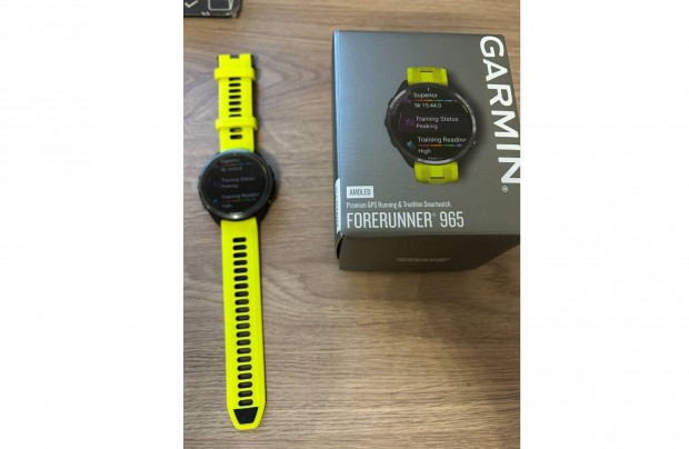 Garmin Forerunner 965 j, 2 v garancval